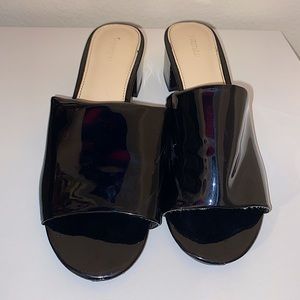 Forever 21 Black Kitten Heels